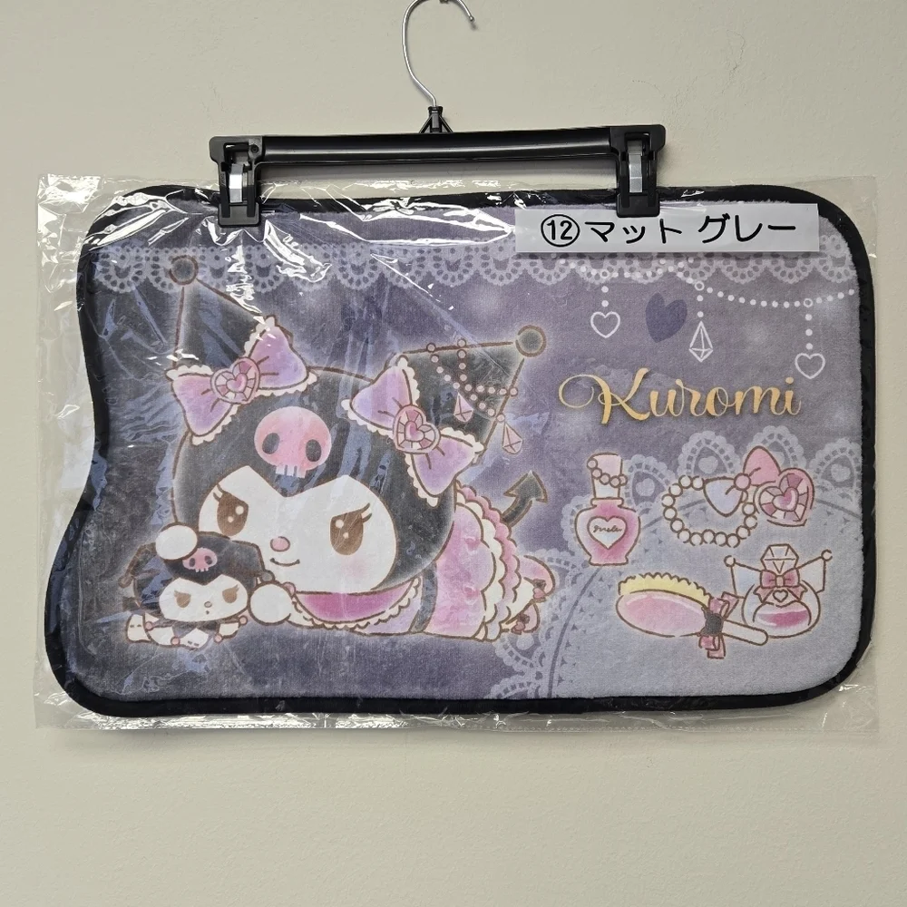 Sanrio Kuromi Beauty Themed Floor Mat Purple